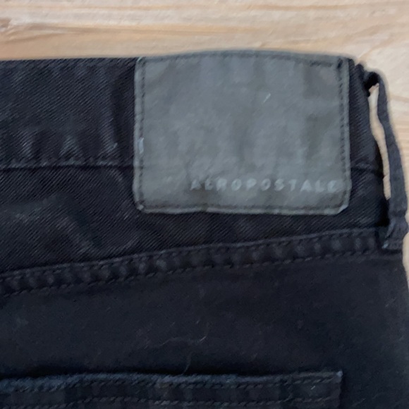 Aeropostale Men’s Black cutoff distressed shorts Size 34. BNWOT - Picture 9 of 9